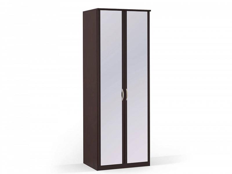 Шкаф платяной 2-х дверный с зеркалами Концепт МДФ