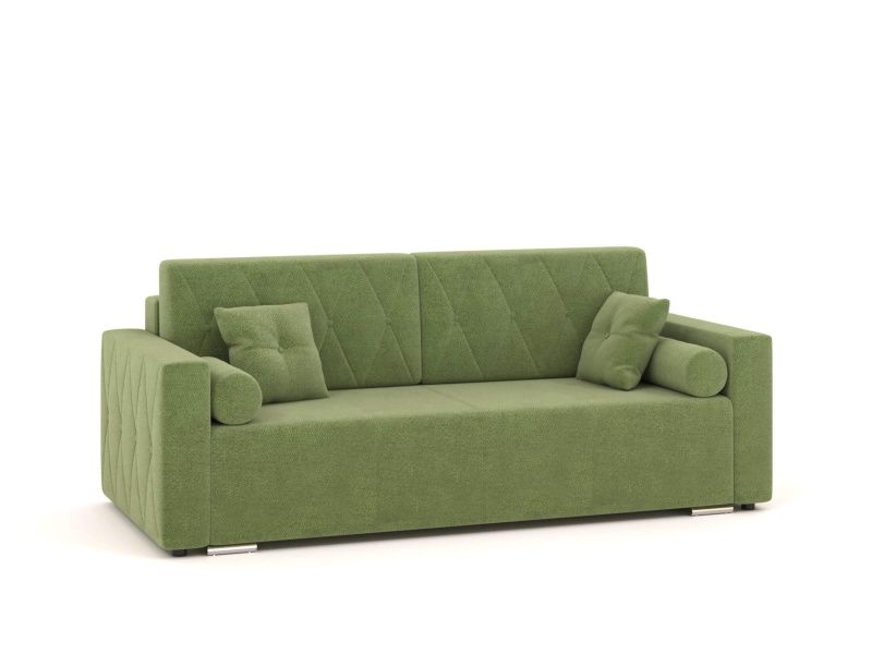 Прямой диван Милфорд, зелёный