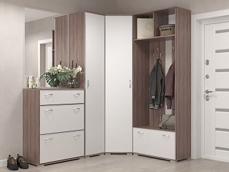 Угловая прихожая Саванна 16